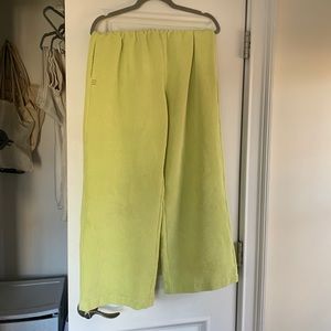 Lime green soft corduroy pants urban outfitters BDG